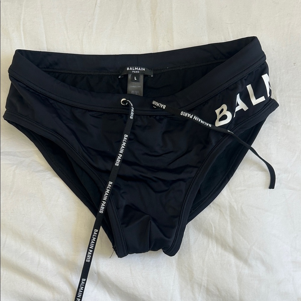 Balmain Black Swim Briefs
